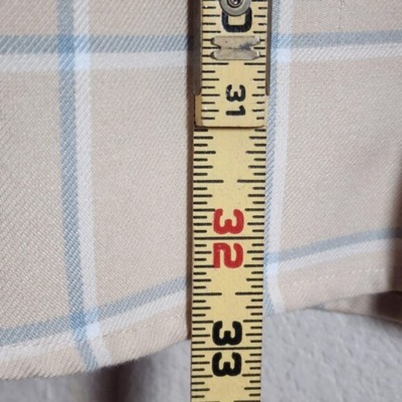 Dixxon Flannel Co Shirt Mens XL Tan Plaid The Canal Long Sleeve Button Front - Picture 10 of 11